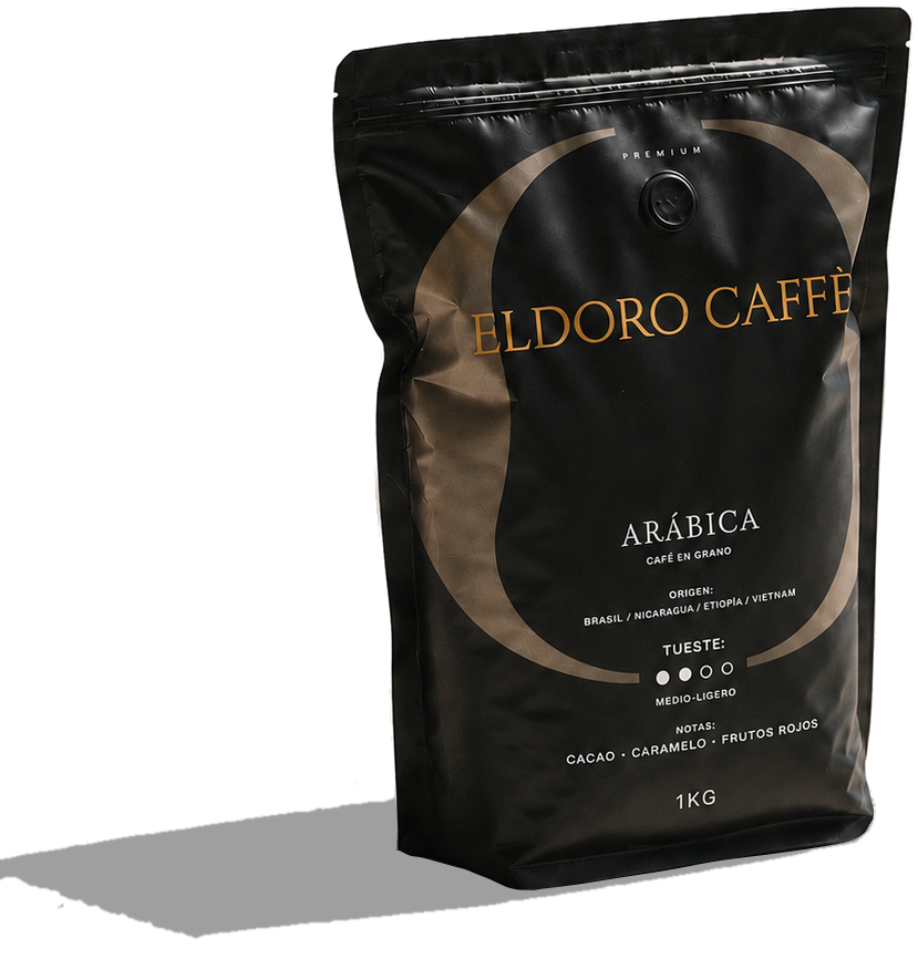 Bolsa de café en grano Eldoro Caffè de 1 kg